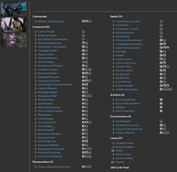 Wilhelt, the Rotcleaver MTG EDH Commander Deck, Zombie Nation! - Image 2