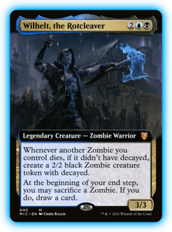 Wilhelt, the Rotcleaver MTG EDH Commander Deck, Zombie Nation! - Image 3