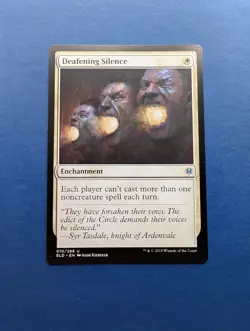 MTG Deafening Silence: Throne of Eldraine #10 – NM-MT - Image 1