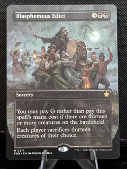 Blasphemous Edict (Borderless) Foundations Regular - Image 1