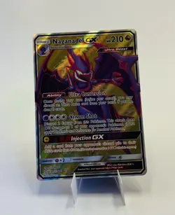 Naganadel GX 230/236 Unified Minds Full Art Ultra Rare Holo NM Pokemon TCG - Image 1