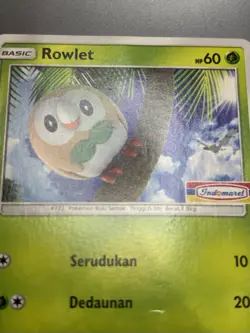 Rowlet 003/SM-P [A] | Limited Pokemon Promo Indomaret Stamped Indonesian - Image 4