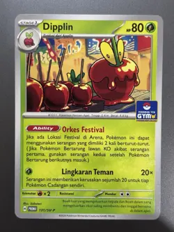 [NM] Dipplin 131/SV-P | Pokemon Gym Asia Exclusive Promo Stamped Indonesia - Image 1
