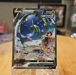 Pokemon Rayquaza V 194/203 Evolving Skies Ultra Rare Full Art Holo English - Image 1
