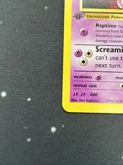 Sabrina's Slowbro 60/132 Pokemon TCG Gym Heroes 1st Edition NM Vintage 2000 1 - Image 5