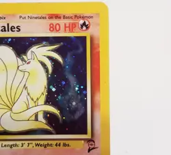 Pokemon TCG NINETALES 13/130 ☆ HOLO RARE BASE SET 2 LP - Image 5