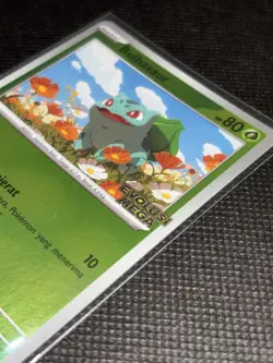 [NM] Bulbasaur 001/M-P Reverse Holo | Pokemon Promo Mega Evolution Indonesian - Image 1