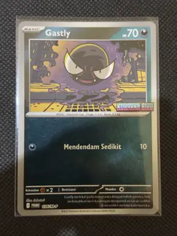 [NM] Gastly 036/M-P Reverse Holo | Pokemon Promo Phantasmal Flames Indonesian - Image 2