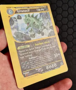 Tyranocif 66/165 Expedition Carte Pokemon Fr Rare Non Holo - Image 2
