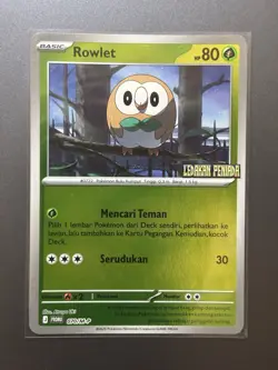 [NEW RELEASE] Rowlet 070/M-P Holo | Pokemon Promo Ledakan Peniada Indonesian - Image 1