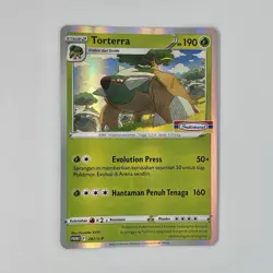 Special Pokemon TCG Indonesia Torterra Promo Indomaret Campaign 287/S-P Holo - Image 1