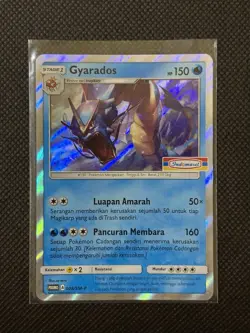 [NM] Gyarados 008/SM-P Reverse Holo | Pokemon Promo Indomaret Stamped Indonesian - Image 1