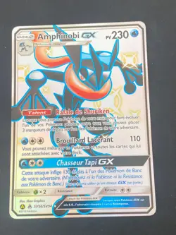 CARTE POKEMON AMPHINOBI GX SV56/SV94 FR ULTRA RARE SL DESTINEES OCCULTES - NEUF - Image 1