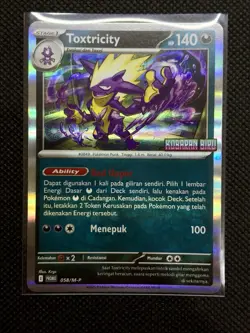 [NM] Toxtricity 058/M-P | Limited Pokemon Promo Phantasmal Flames Indonesian - Image 1