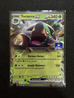 [NM] Torterra ex 102/SV-P Battle Prize | Pokemon Promo Gym Asia Exclusive Stamp - Image 1