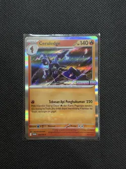[NM] Ceruledge 057/M-P | Limited Pokemon Promo Phantasmal Flames Indonesian - Image 1