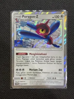 [NM] Porygon-Z 022/SM-P Holo Battle Prize | Pokemon Promo Gym Asia Exclusive - Image 1