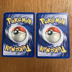 Eevee & Meowth 62/82 55/82 Team Rocket- Regular Common- MP Vintage Cute Pokemon - Image 2