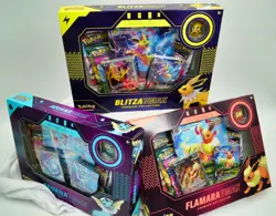 Pokemon Flamara, Aquana, Blitza VMAX Premium Kollektion Set | Sealed | Deutsch - Image 1