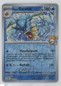 Misty's Gyarados German Reverse Foil Pokemon Destined Rivals (DRI) #049 - Image 1