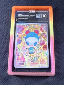 2026 POKEMON ASC EN-ASCENDED HEROES ILLUSTRATION RARE 232 MARILL TAG 10 - Image 1