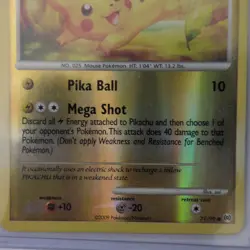 The Pokemon Company Pikachu Arceus 71/99 Reverse Holo ENG HP 60 (2009) - Image 4