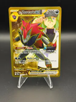 N's Zoroark ex 189/159 Hyper Rare Journey Together Pokemon Near Mint - Image 1