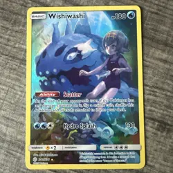 Wishiwashi 240/236 Cosmic Eclipse Full Art Secret Rare Holo Pokemon TCG. NM Mint - Image 1