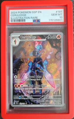Ceruledge 197/191 Sv08: Surging Sparks Holo EN PSA 10 pokemon - Image 1