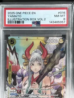 2025 ONE PIECE PROMOS | ILLUSTRATION BOX VOL.2YAMATO 016 - Image 4