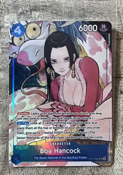 Bandai One Piece CCG Boa Hancock Leader Character Foil ST17-001 English 6000 - Image 1