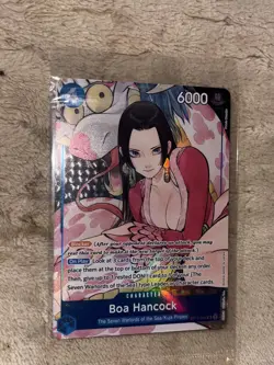 Bandai One Piece CCG Boa Hancock Leader Character Foil ST17-001 English 6000 - Image 4