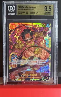 2024 One Piece TCG English OP09-118 Gol. D. Roger SEC Foil BGS - Image 1