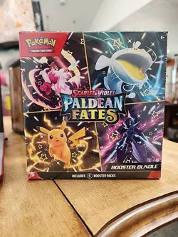 Pokemon Scarlet & Violet PALDEAN FATES Booster Bundle Box * SEALED Pokemon - Image 1