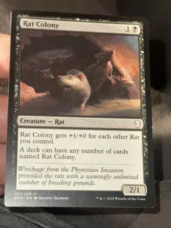Rat Colony Dominaria LP MTG - Image 1