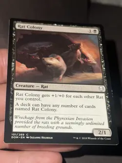 Rat Colony Dominaria LP MTG - Image 2