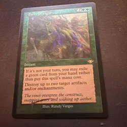 MTG Modern Horizons 2 Force of Vigor Retro Frame Foil Etched - Image 1