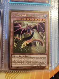 Yu-Gi-Oh! TCG Slifer the Sky Dragon The Dark Side of Dimensions Movie Pack Gold - Image 1