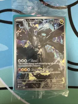 N's Zekrom MEP 031 Ascended Heroes Black Star Promo Holo Pokemon TCG Card SEALED - Image 1