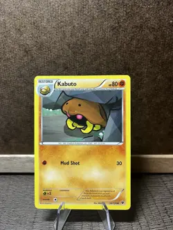 Pokemon TCG XY Fates Collide Kabuto #38/124 Regular Uncommon - Image 1