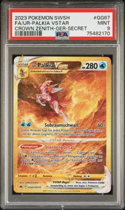 2023 POKEMON | PALKIA VSTAR CROWN ZENITH | DEUTSCH | PSA 9 MINT - Image 1