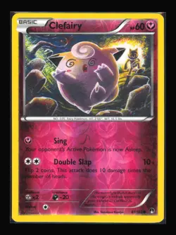 Clefairy 81/122 XY - BREAKpoint Reverse Holo Pokemon TCG LP - Image 1