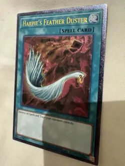 Combined Pot of Greed, Harpie's Feather Duster Ultimate EURO print Yugioh - Image 4