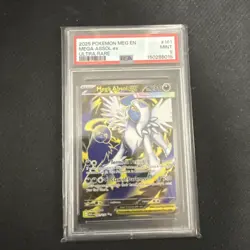 2025 POKEMON MEG EN-MEGA EVOLUTION ULTRA RARE #161 MEGA ABSOL EX PSA 9 - Image 1