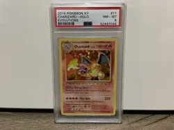2016 Pokemon XY Evolutions CHARIZARD #11/108 HOLO - PSA 8 NM - MNT - Image 1