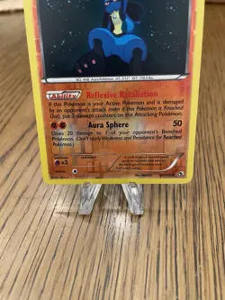 Pokemon TCG Lucario 80/113 Legendary Treasures Reverse Holo Rare 100 HP 2013 - Image 4