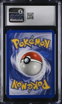 CGC 9 Pokemon English Dragonite 19/62 1999 Fossil - Unlimited - Image 2