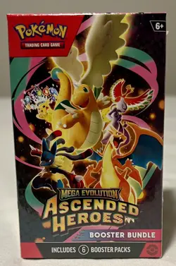 Pokemon TCG - ME: Ascended Heroes (ASC) - Sealed Booster Bundle - English - Image 1