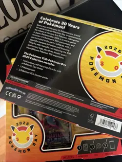 Pokemon Day 2026 Collection Pikachu - Promo Pikachu Coin New Factory Sealed - Image 3