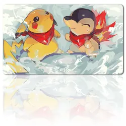 580230 - Board Game Pokemon Pikachu Playmat Games Mousepad Play Mat of TCG - Image 1